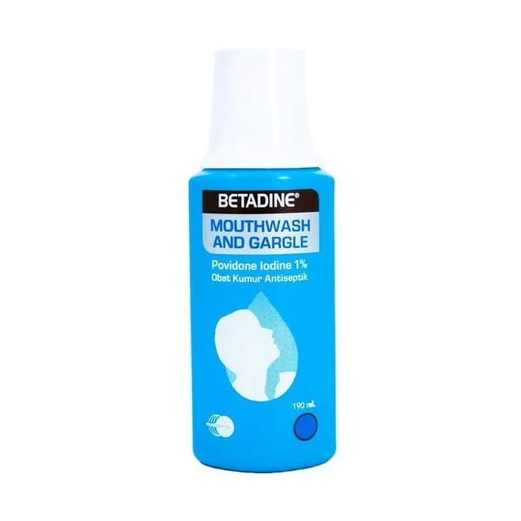 Betadine Mouthwash & Gargle (Povidone-Iodine 1%)